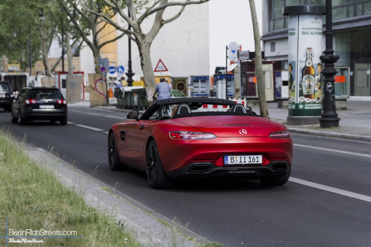 Mercedes-AMG GT Roadster (2019) spotted in Berlin — BerlinRichStreets